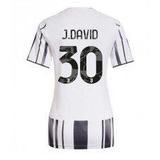 Juventus Jonathan David #30 Hemmatröja Dam 2025-26 Korta ärmar